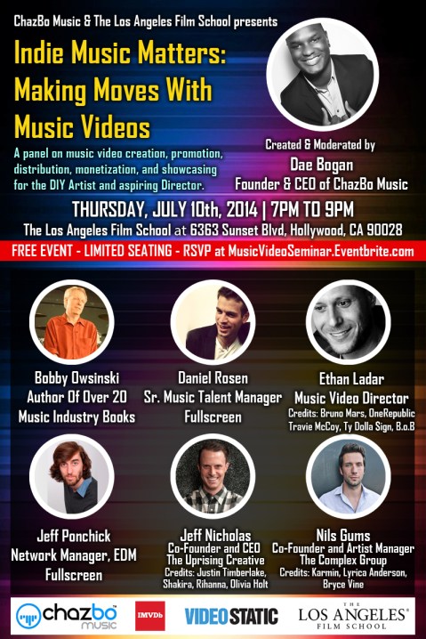 Indie Music Matters - Making Moves With Music Videos Seminar