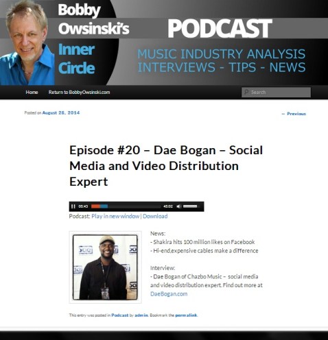 Bobby Owsinski Inner Circle